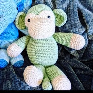 Crochet handmade monkey